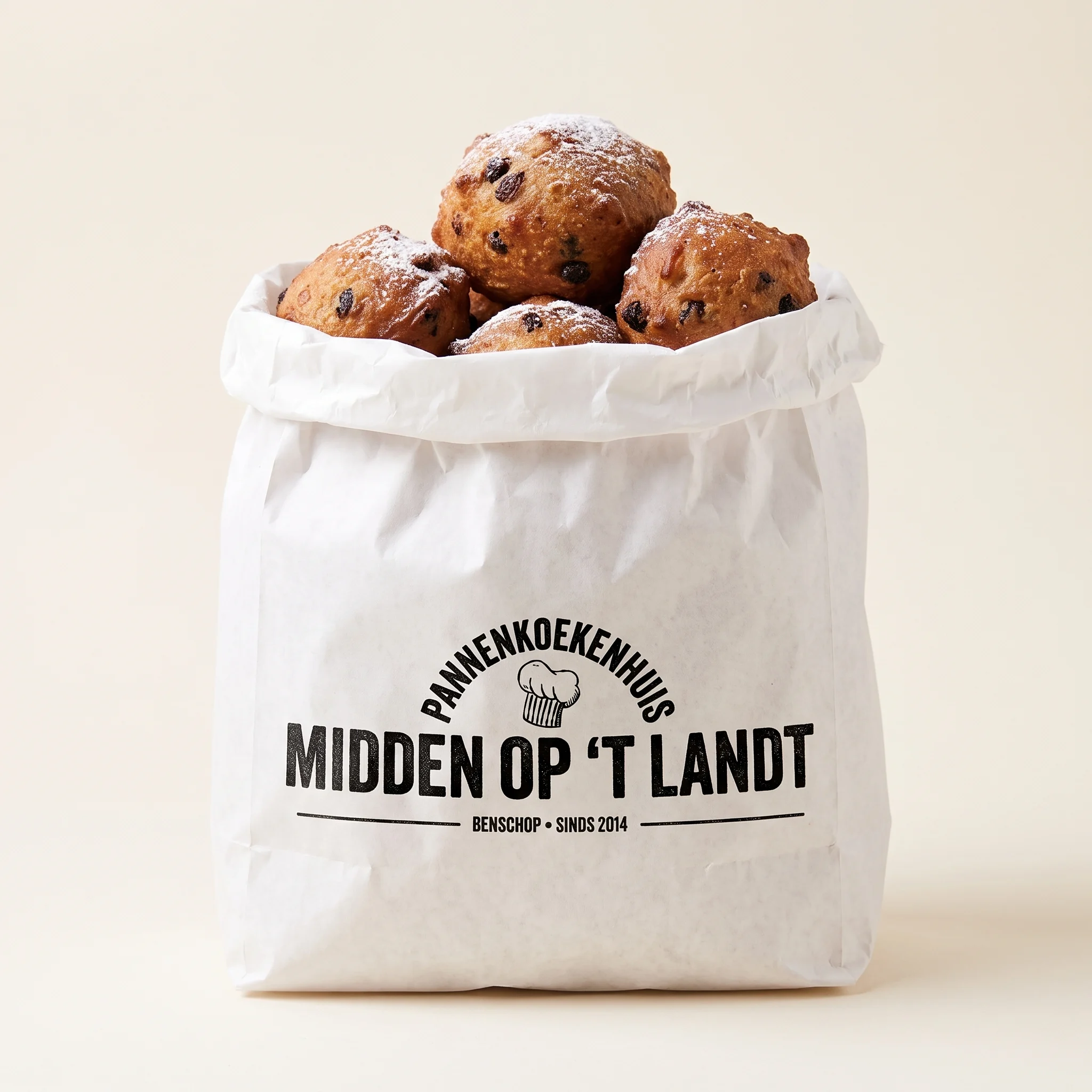 Zak van 10 oliebollen